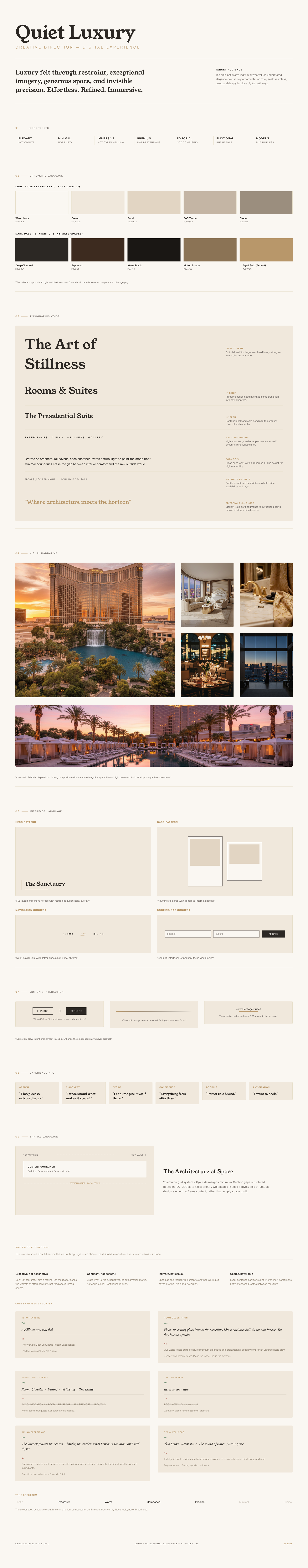 Wynn Las Vegas — Quiet Luxury moodboard
